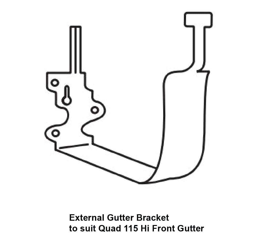 External Gutter Brackets